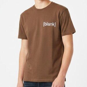Streetwear Men’s T-Shirt Custom Design Brown Cotton size M NWOT